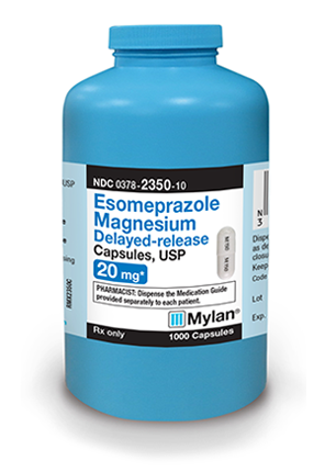 Esomeprazole 20 mg Delayed-release capsules – 1,000 capsules